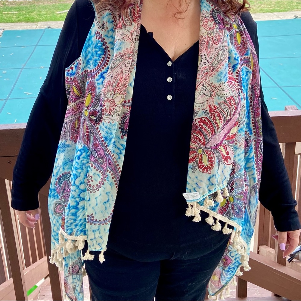 Kimono, wrap paisley
